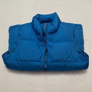 Land's End Blue Puffer Vest
